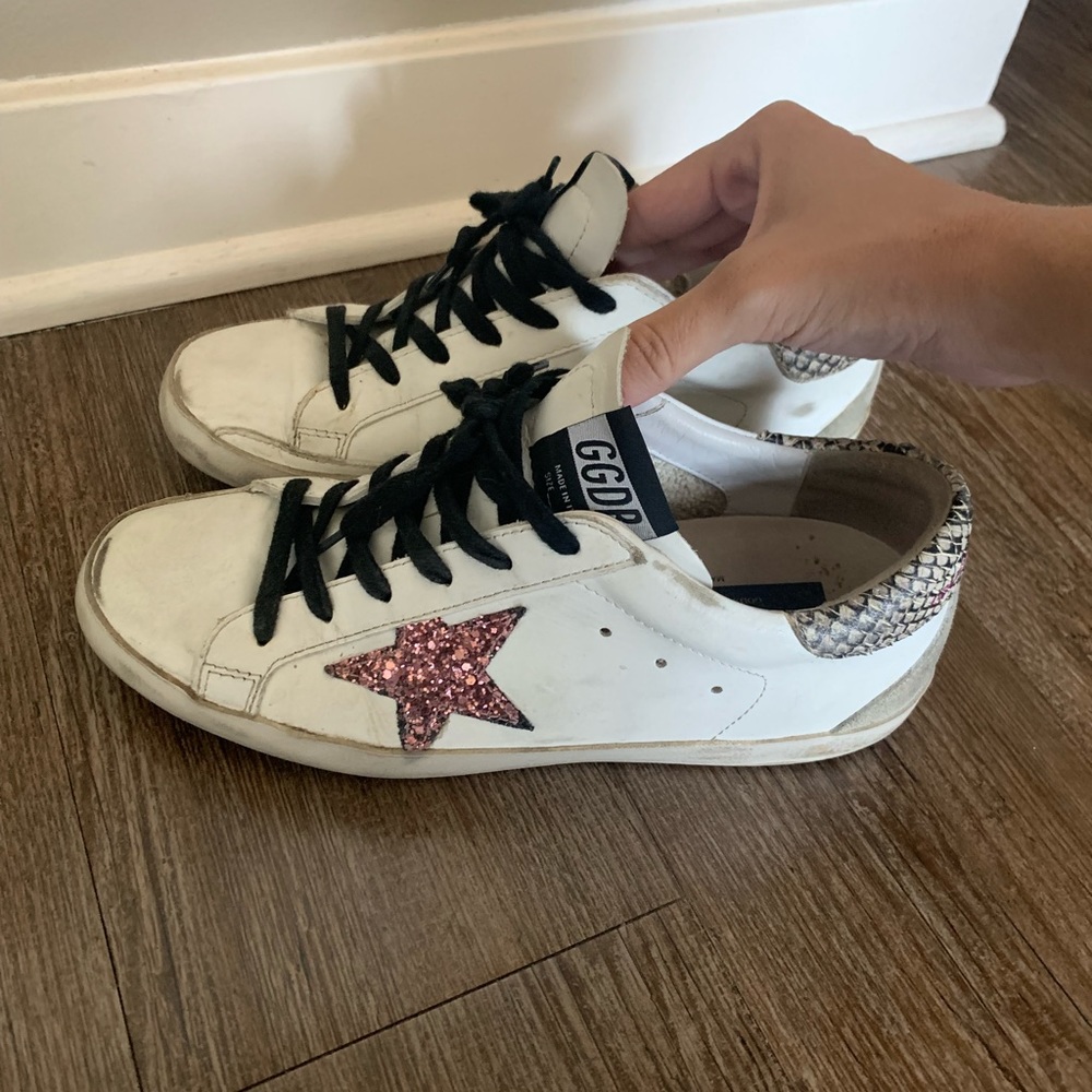 Golden Goose Super-Star Sneakers Size 39